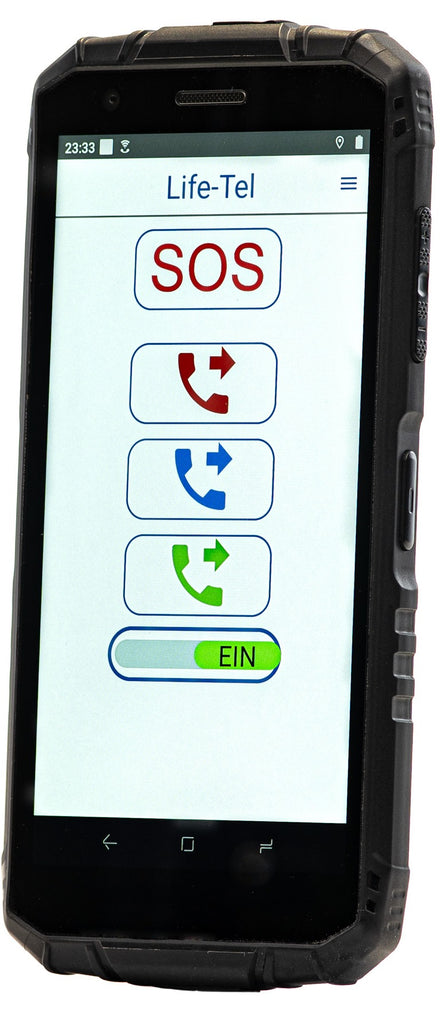 Life Tel 4 L -2 Notsignal Anlage für Alleinarbeiter mit Totmannschaltung und Notruf App