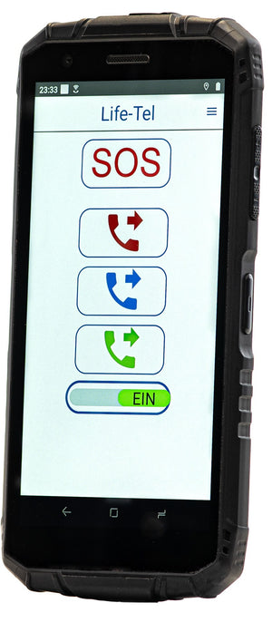 Life Tel 4 L -2 Notsignal Anlage für Alleinarbeiter mit Totmannschaltung und Notruf App