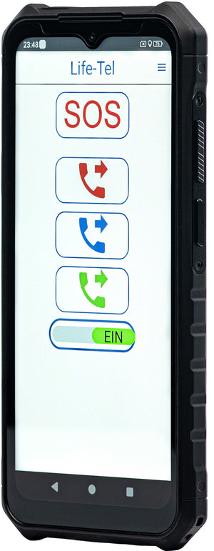 LifeTel 4 XL Notsignal Anlage für Alleinarbeiter mit Totmannschaltung und Notruf App