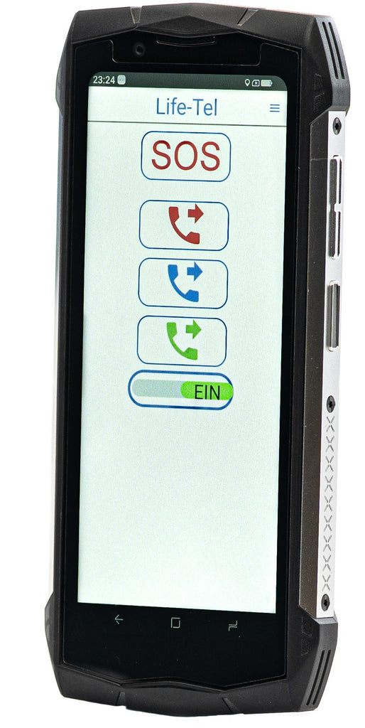 Life Tel 5 Mini - Personlarmssystem för ensamstående arbetare med ensamstående arbetare-app