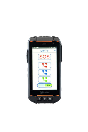 Life Tel 8 L EX ATEX Smartphone für Alleinarbeiter in EX Zone 1/21 mit Notruf-App