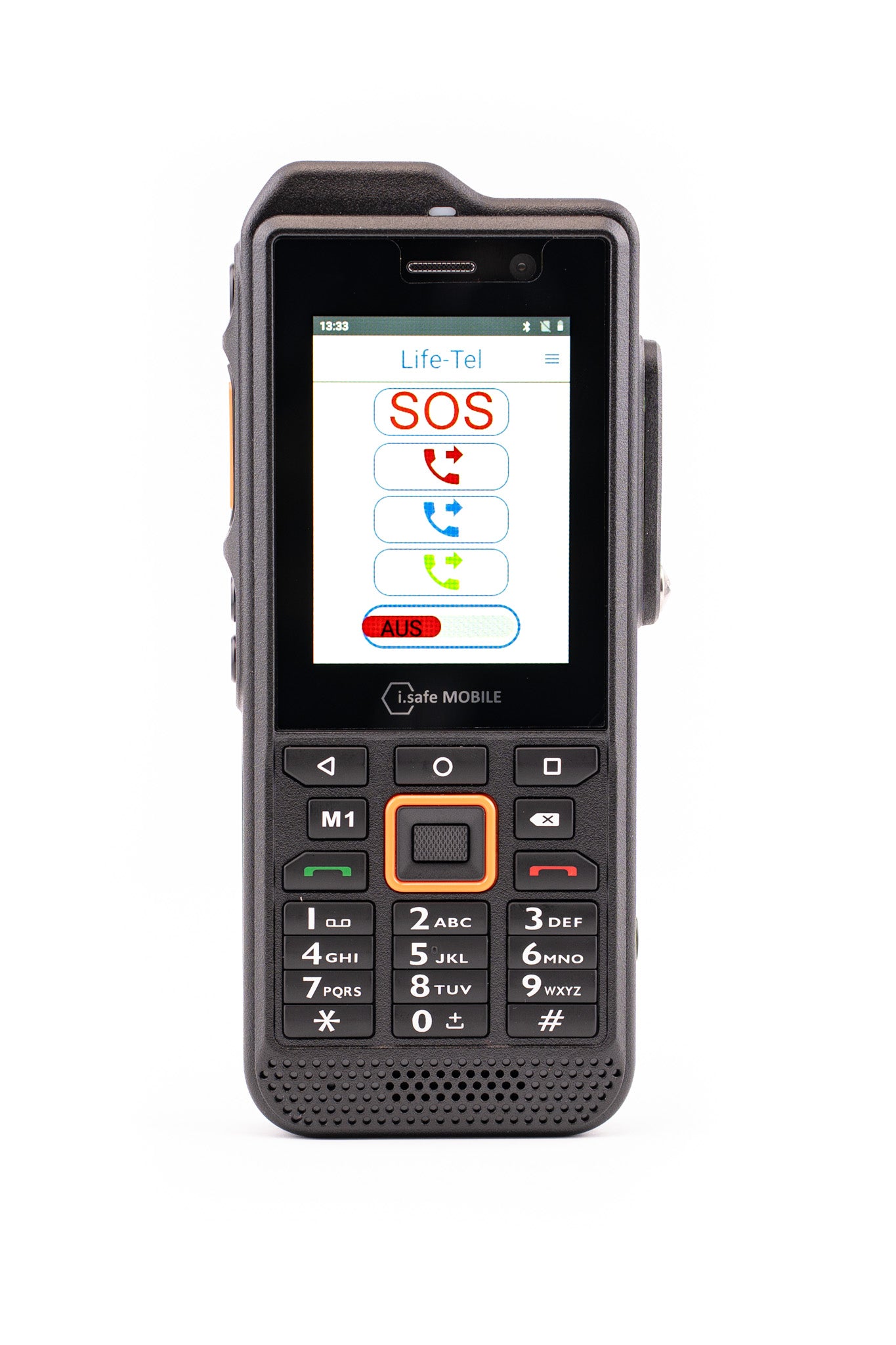 Teléfono inteligente Life Tel 5 L EX ATEX para trabajadores solitarios en EX Zone 1/21 con aplicación de llamada de emergencia