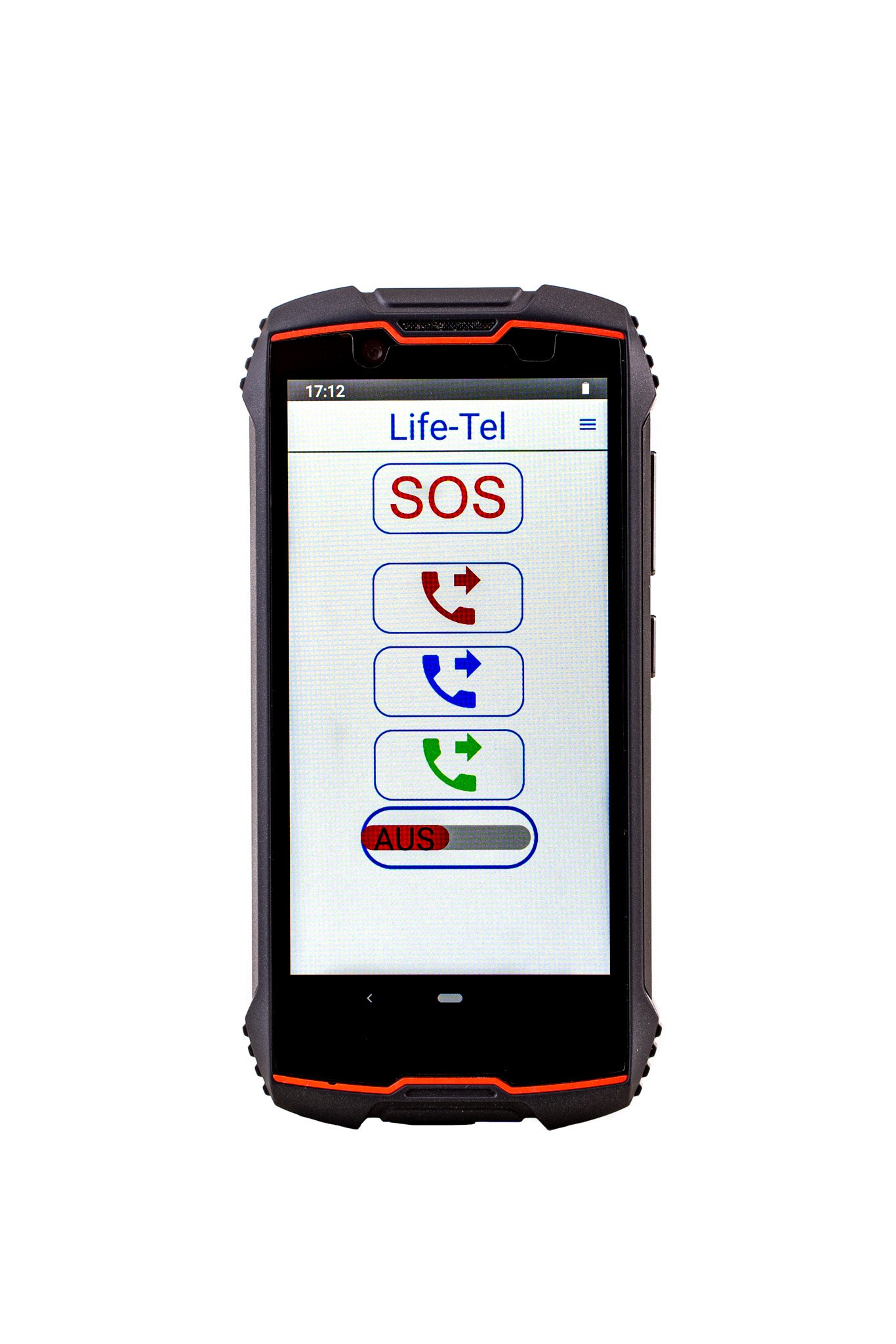 Life Tel 5 - Small indoor / outdoor smartphone for lone workers